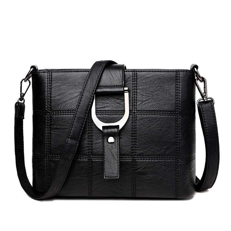 Male torby Typu crossbody damskie na ramie Plaid ze skory PU damskie projektant wysokiej jakosci miekki worek