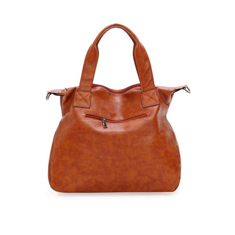 Female bag new pu fashion handbag large capacity messenger bag big bag atmospheric soft face lady bag